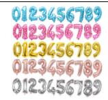 Numbers Balloons